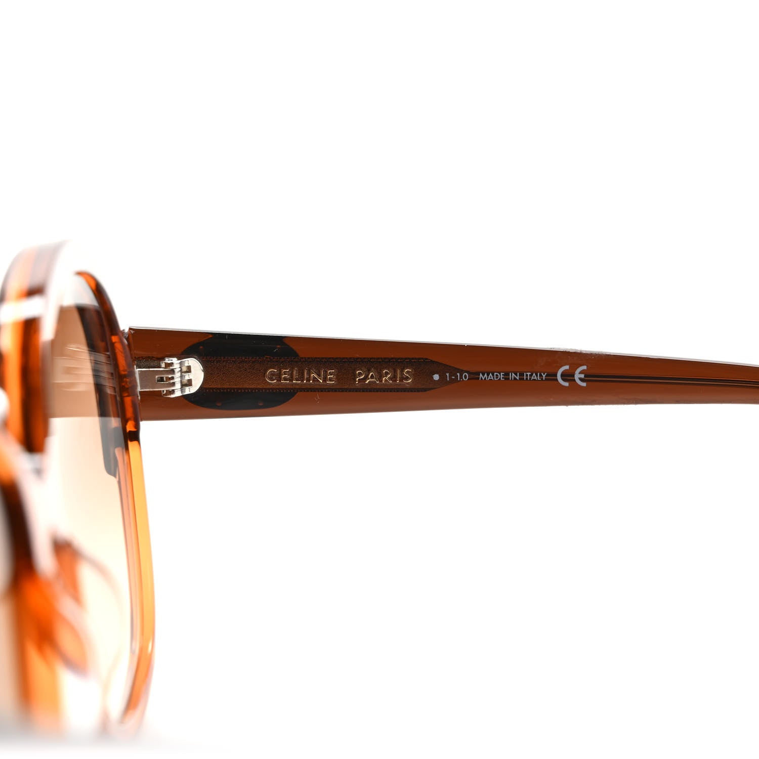 Celine Acetate Triomphe Sunglasses CL40154I Tortoise 5 of 7