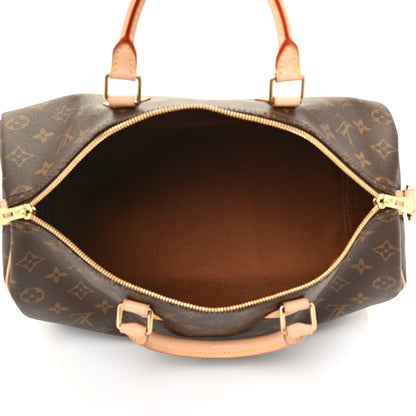Louis Vuitton Monogram Speedy Bandouliere 35 5 of 10