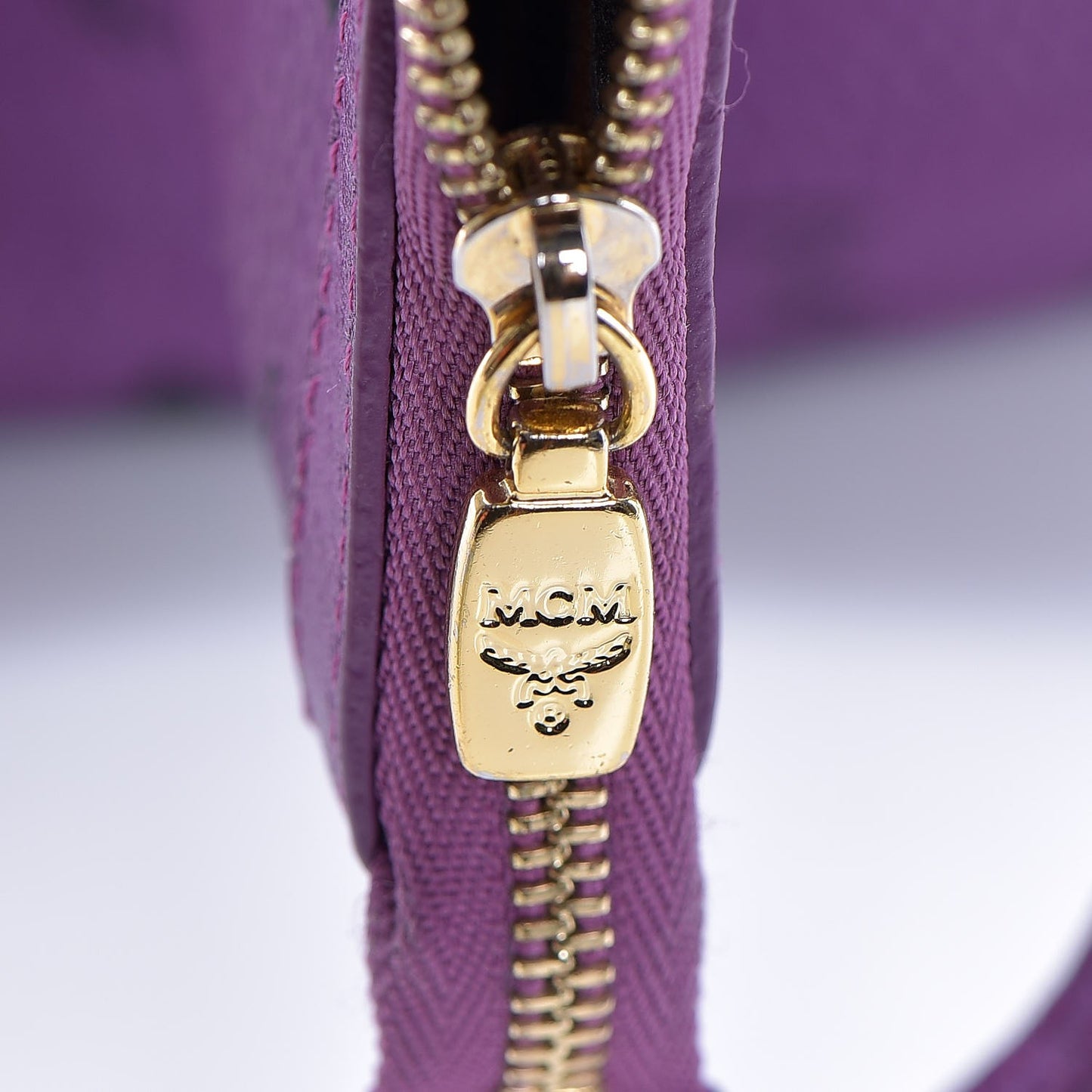 Visetos Medium Project Reversible Shopper Tote Purple