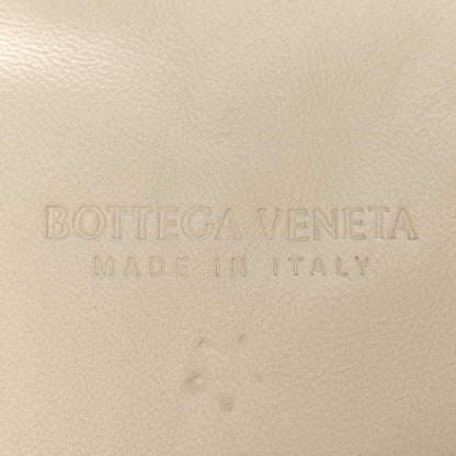 Bottega Veneta Metallic Crinkled Lambskin The Pouch Oversized Clutch Oro 6 of 9