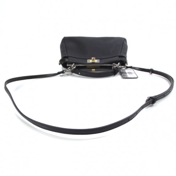 Nappa Mini Peekaboo Iconic Satchel Black