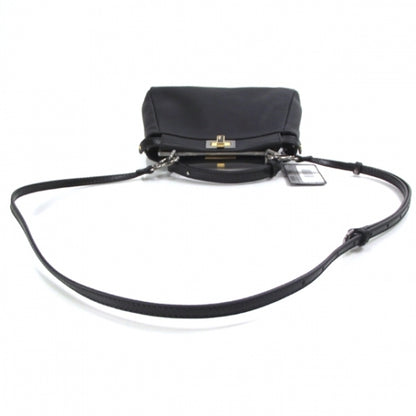Fendi Nappa Mini Peekaboo Iconic Satchel Black 6 of 11