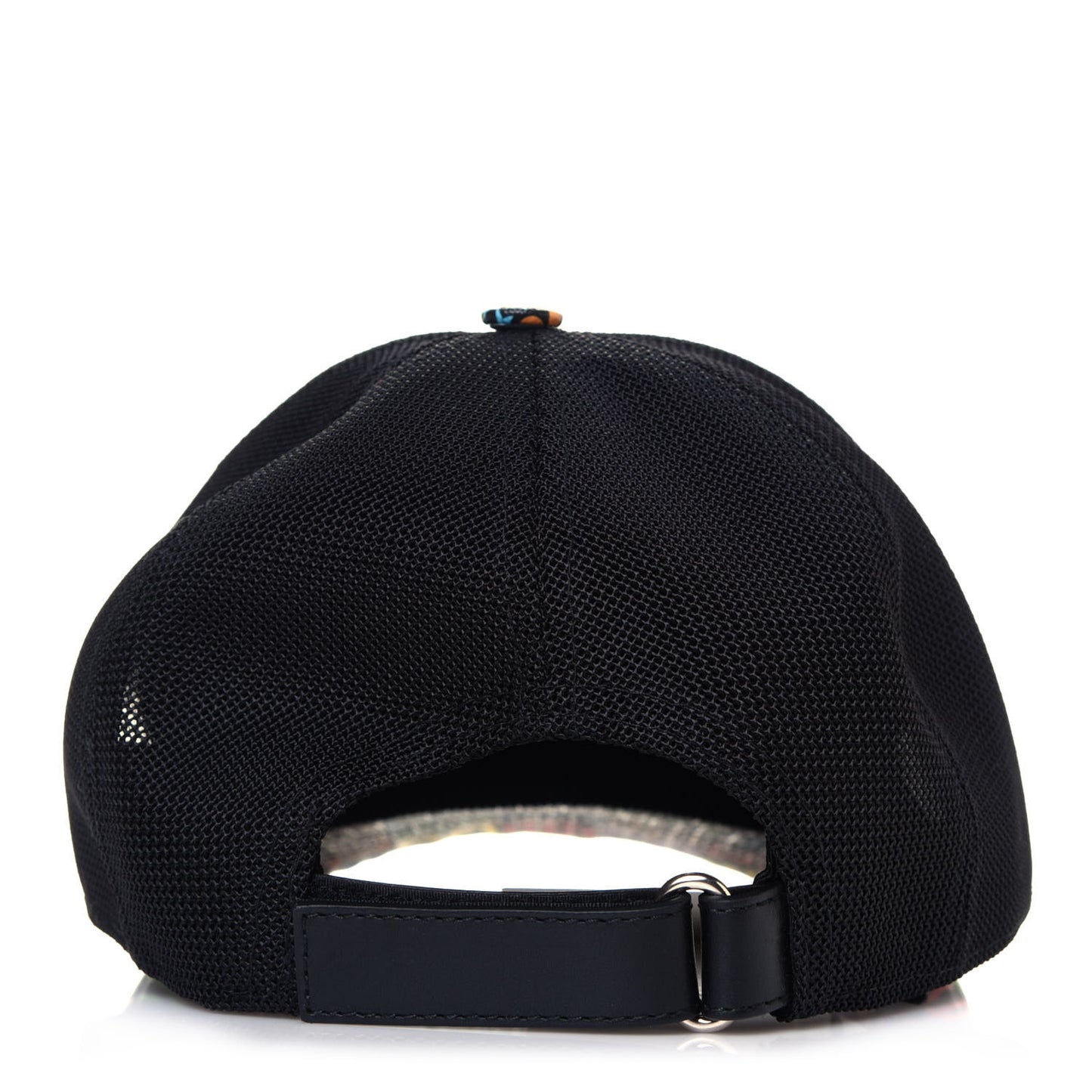 GG Supreme Monogram Psychedelic Baseball Hat Black