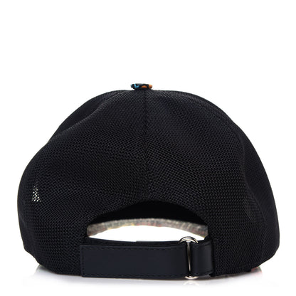 Gucci GG Supreme Monogram Psychedelic Baseball Hat Black 4 of 6