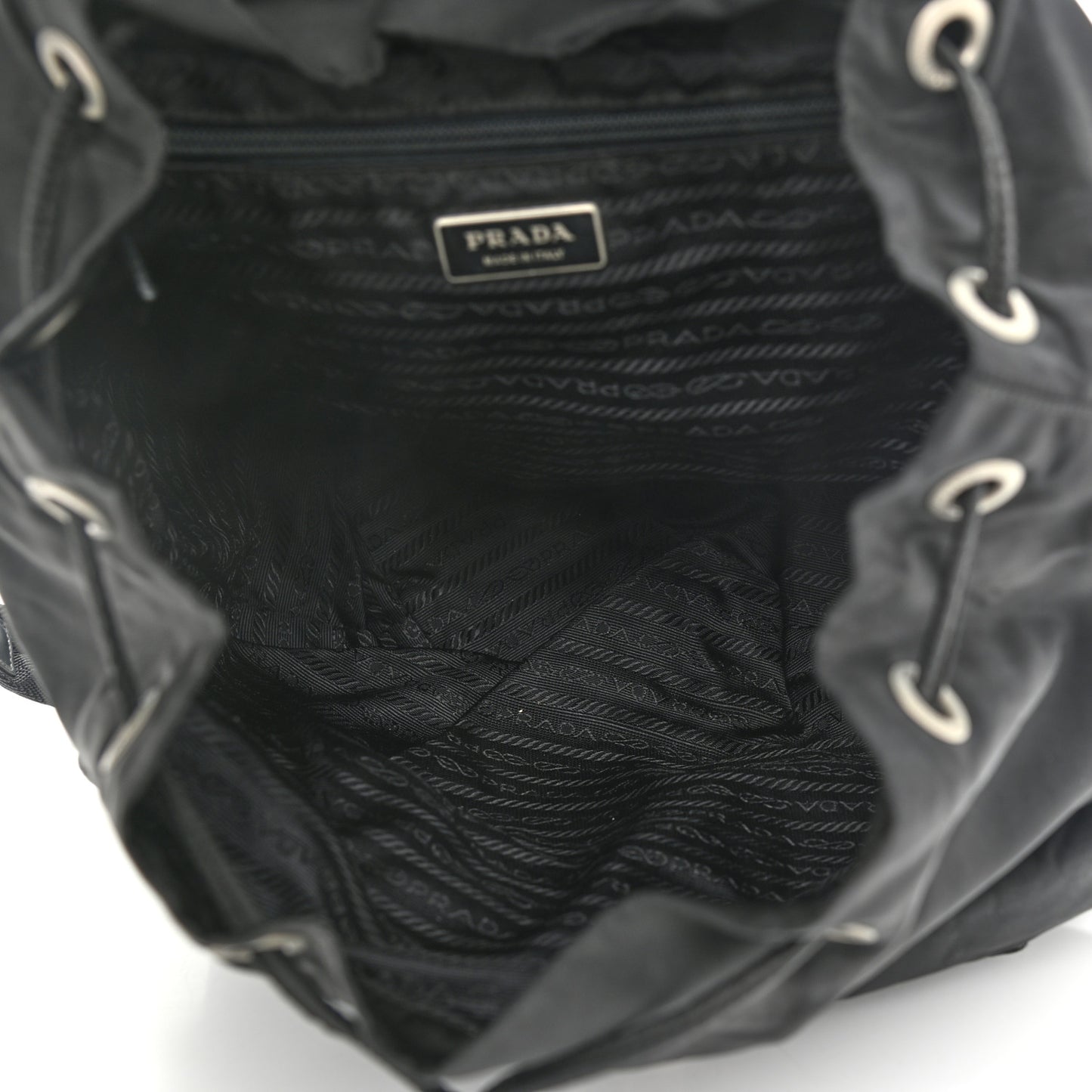 Tessuto Nylon Vela Small Backpack Black