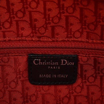 Christian Dior Lambskin Cannage Large Lady Dior Black 6 of 18