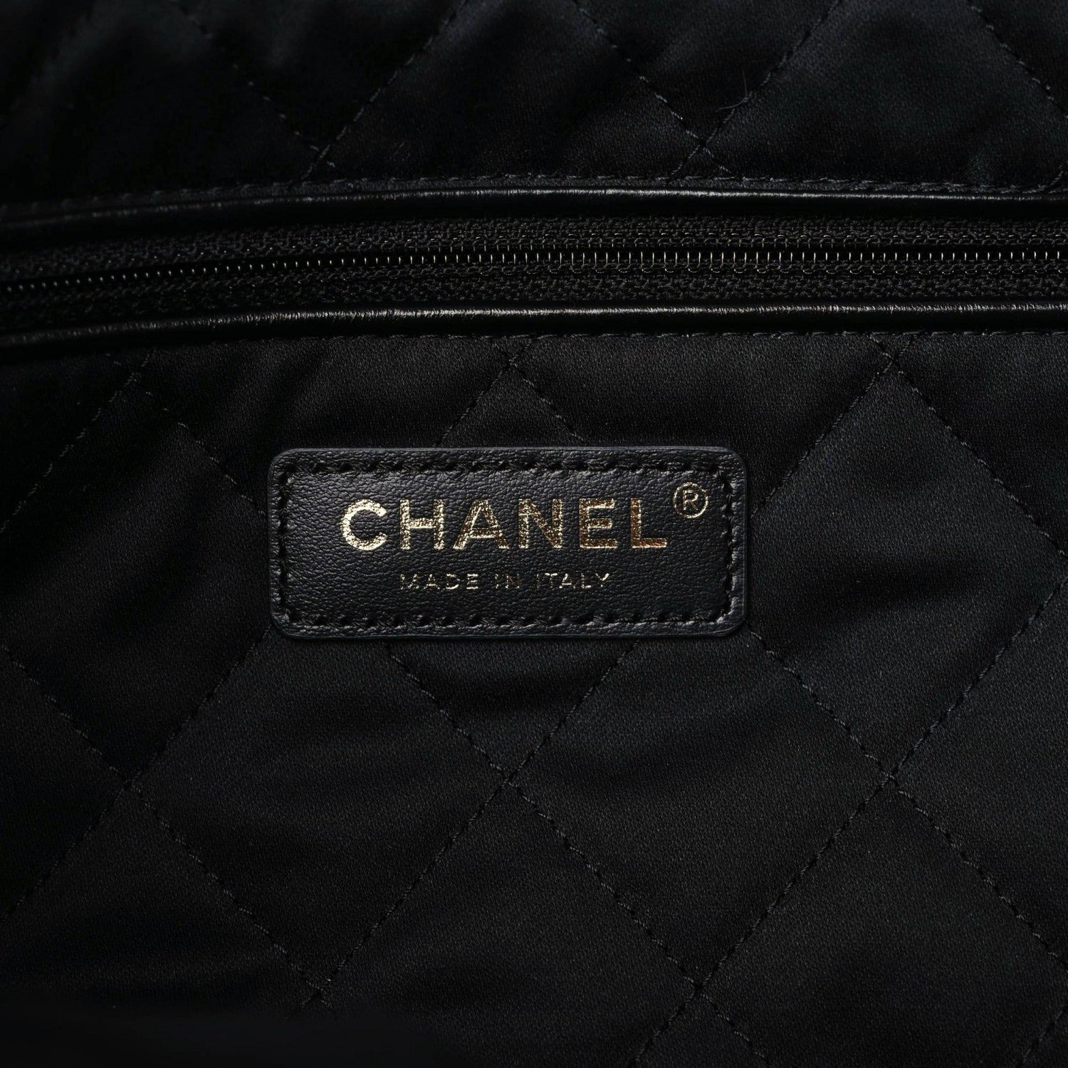 Chanel Shiny Calfskin Quilted Small Chanel 22 Black 7 of 11