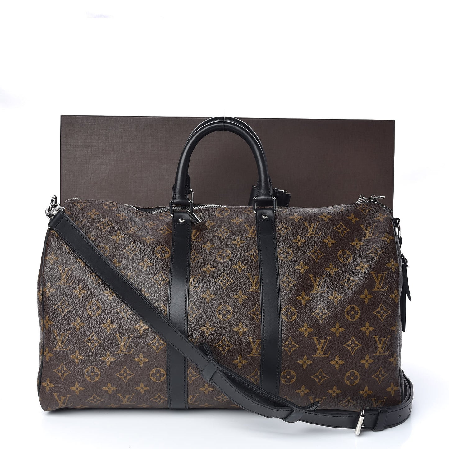 Monogram Macassar Keepall Bandouliere 45