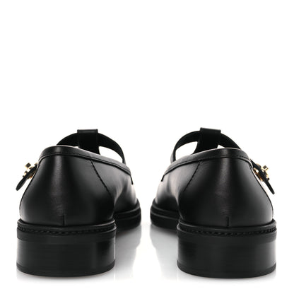 Chanel Calfskin CC Turnlock Moccasins 40 Black 6 of 11