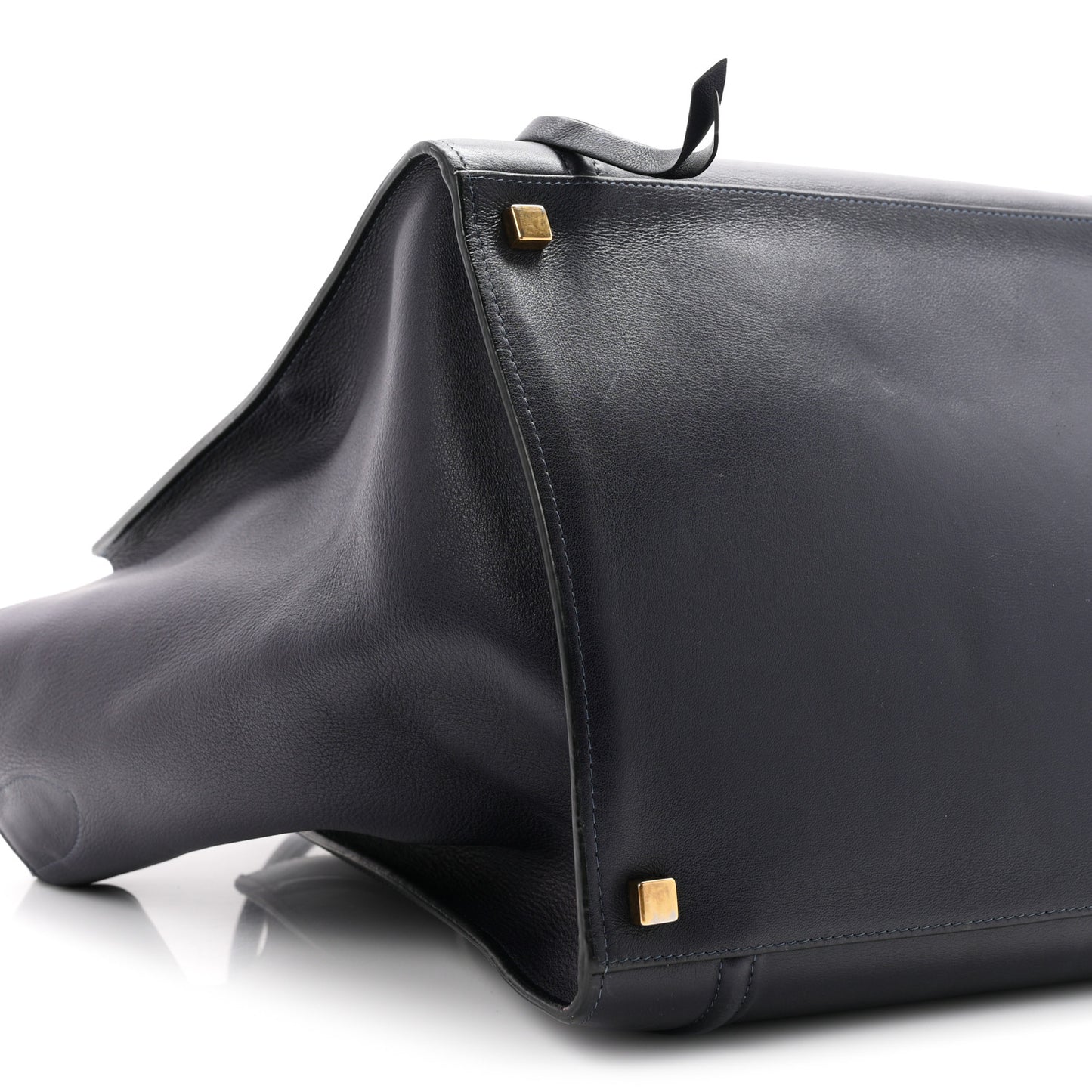 Supple Calfskin Medium Phantom Luggage Indigo