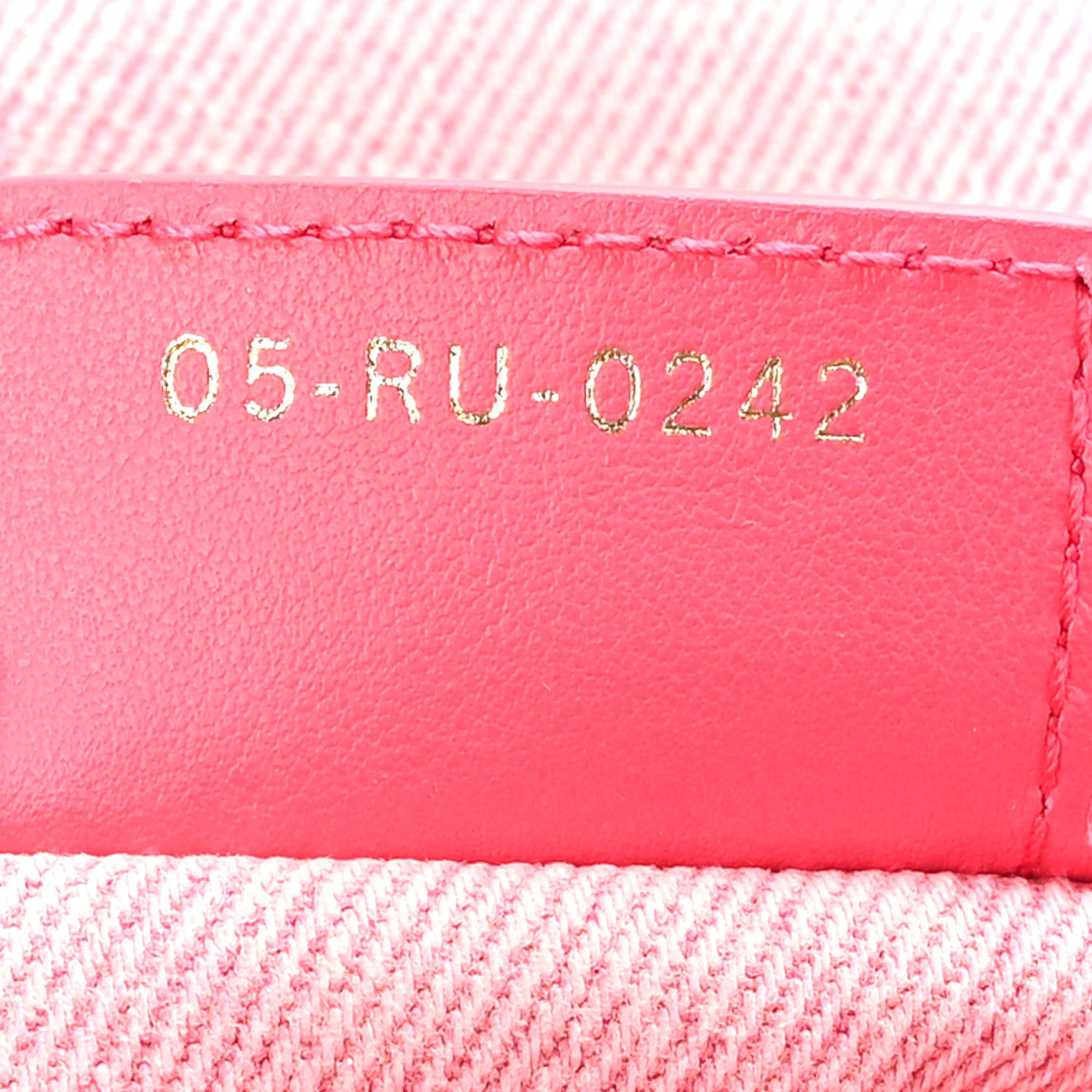 Christian Dior Denim Macrocannage Medium Caro Bag Fuchsia Multicolor 7 of 9
