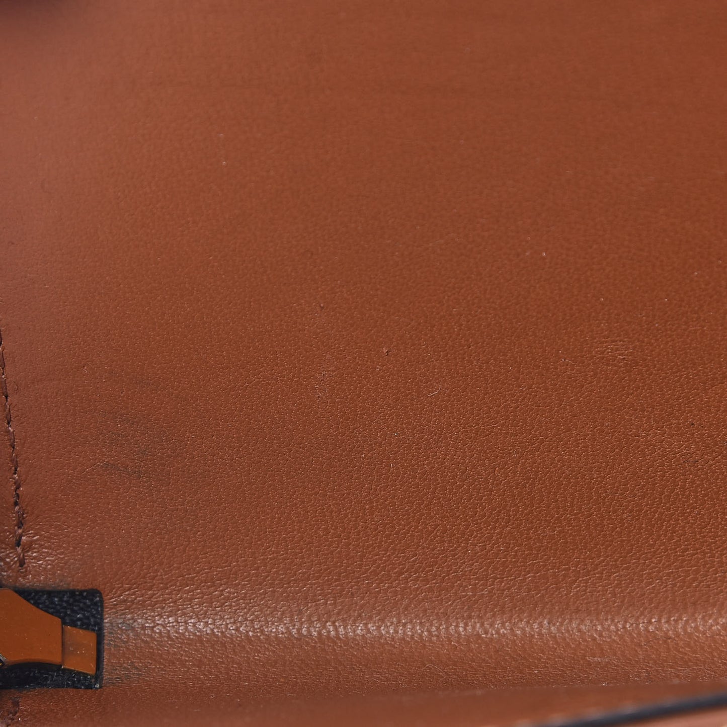 Smooth Calfskin Squirrel Embroidered Part Zip Coin Pouch Navy