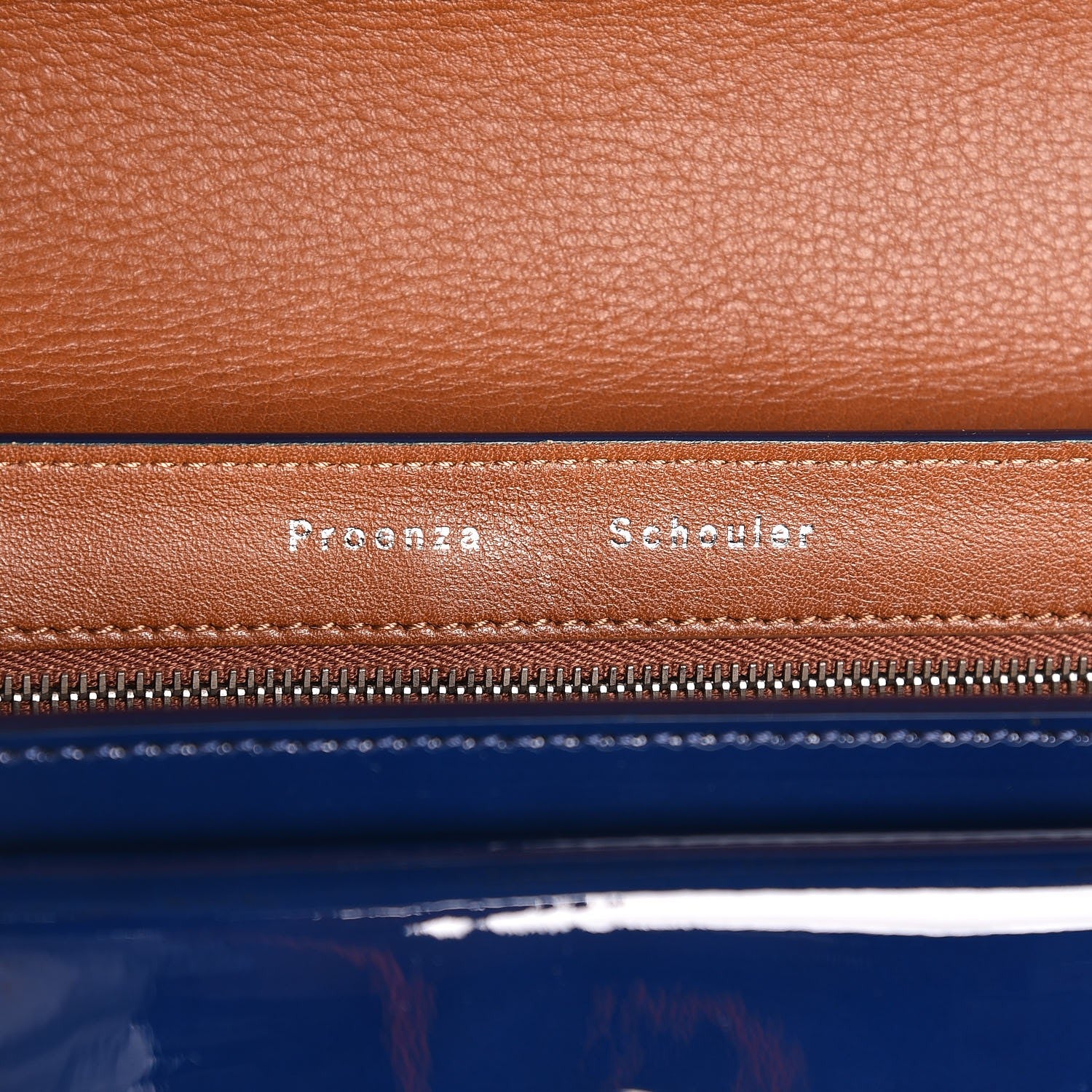 Proenza Schouler Patent Mini PS11 Classic Shoulder Bag Cadet Blue 6 of 13