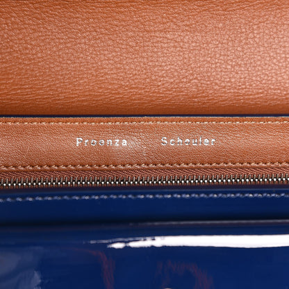 Proenza Schouler Patent Mini PS11 Classic Shoulder Bag Cadet Blue 6 of 13