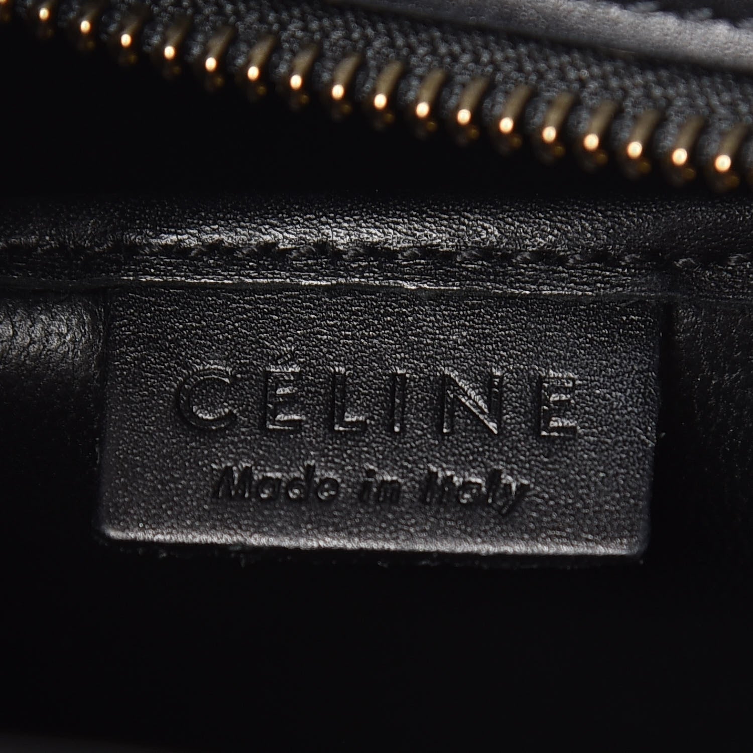 Celine Smooth Drummed Calfskin Nano Tri-Color Luggage Stone 9 of 13