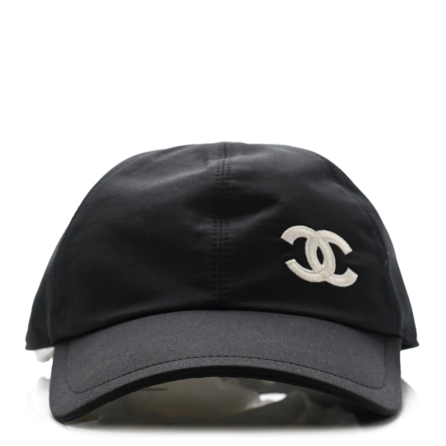 Chanel Cotton CC Cap Hat Black 3 of 7