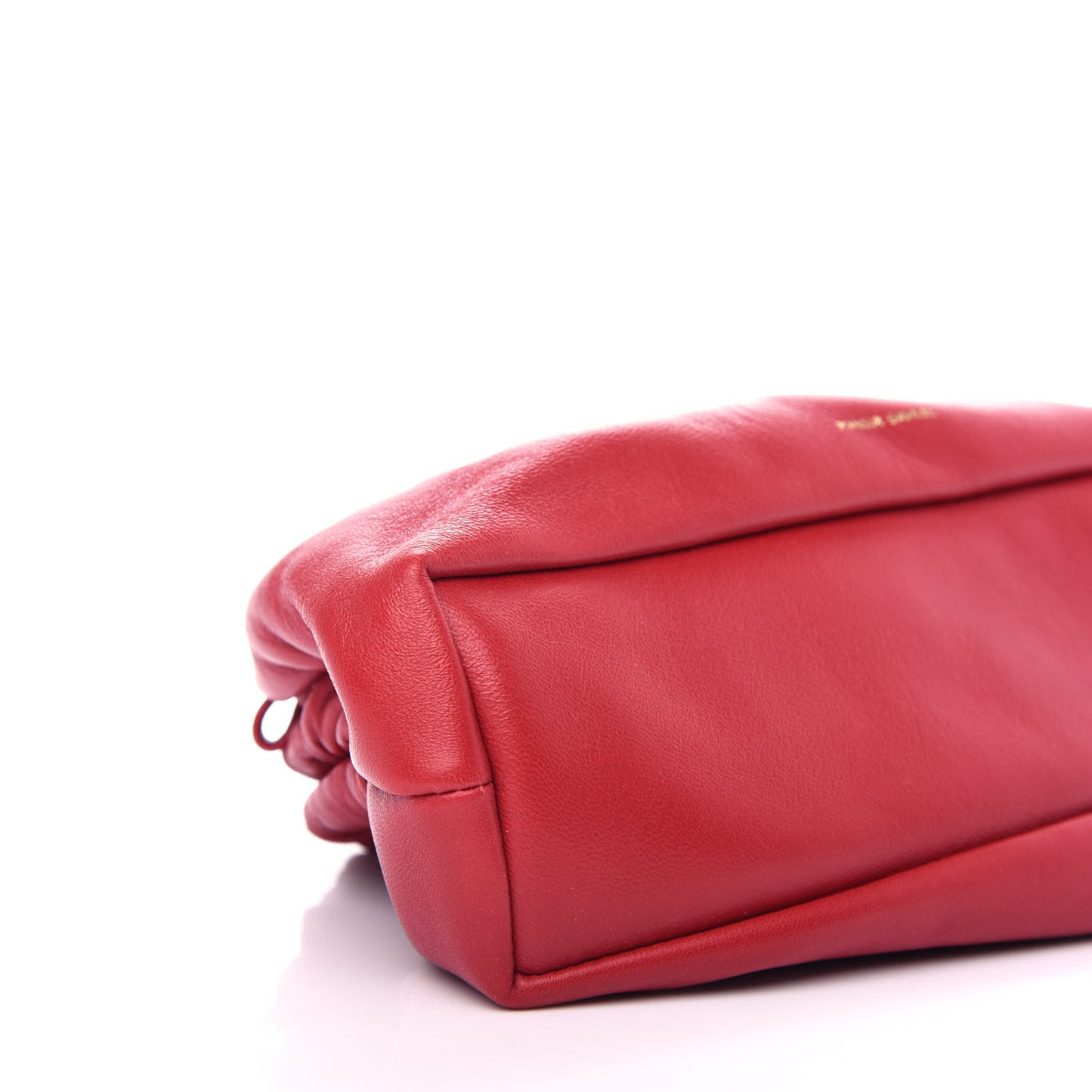 Lambskin Mini Cloud Clutch Flamma