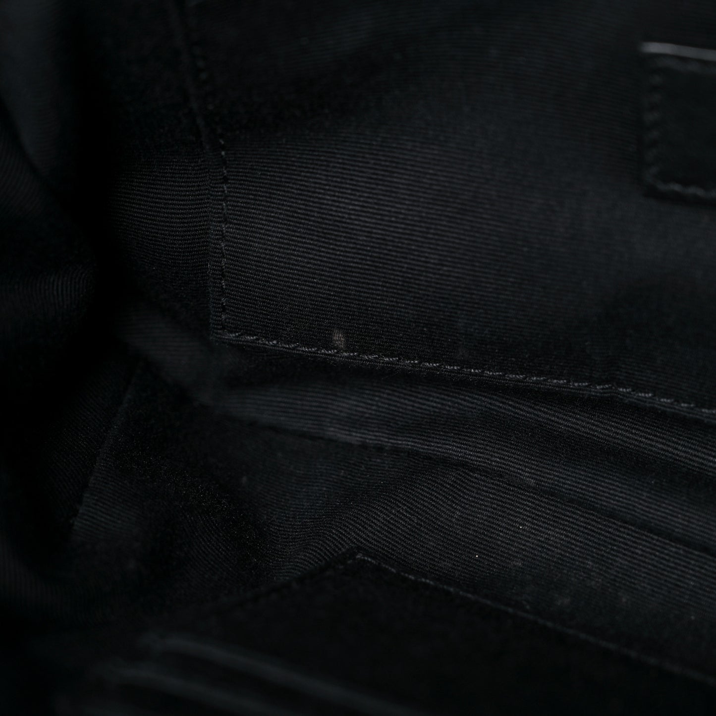 Grain De Poudre Monogram Belt Bag Black