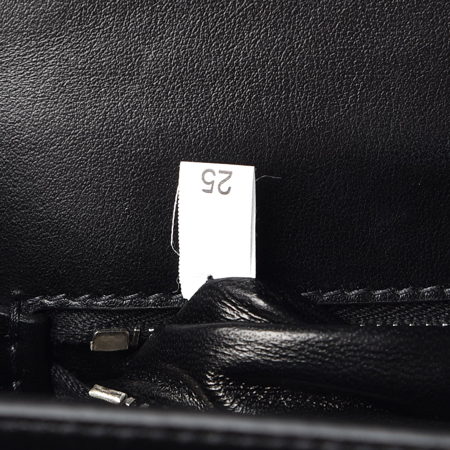 Saffiano City Calfskin Studded Elektra Shoulder Bag Black Fuoco