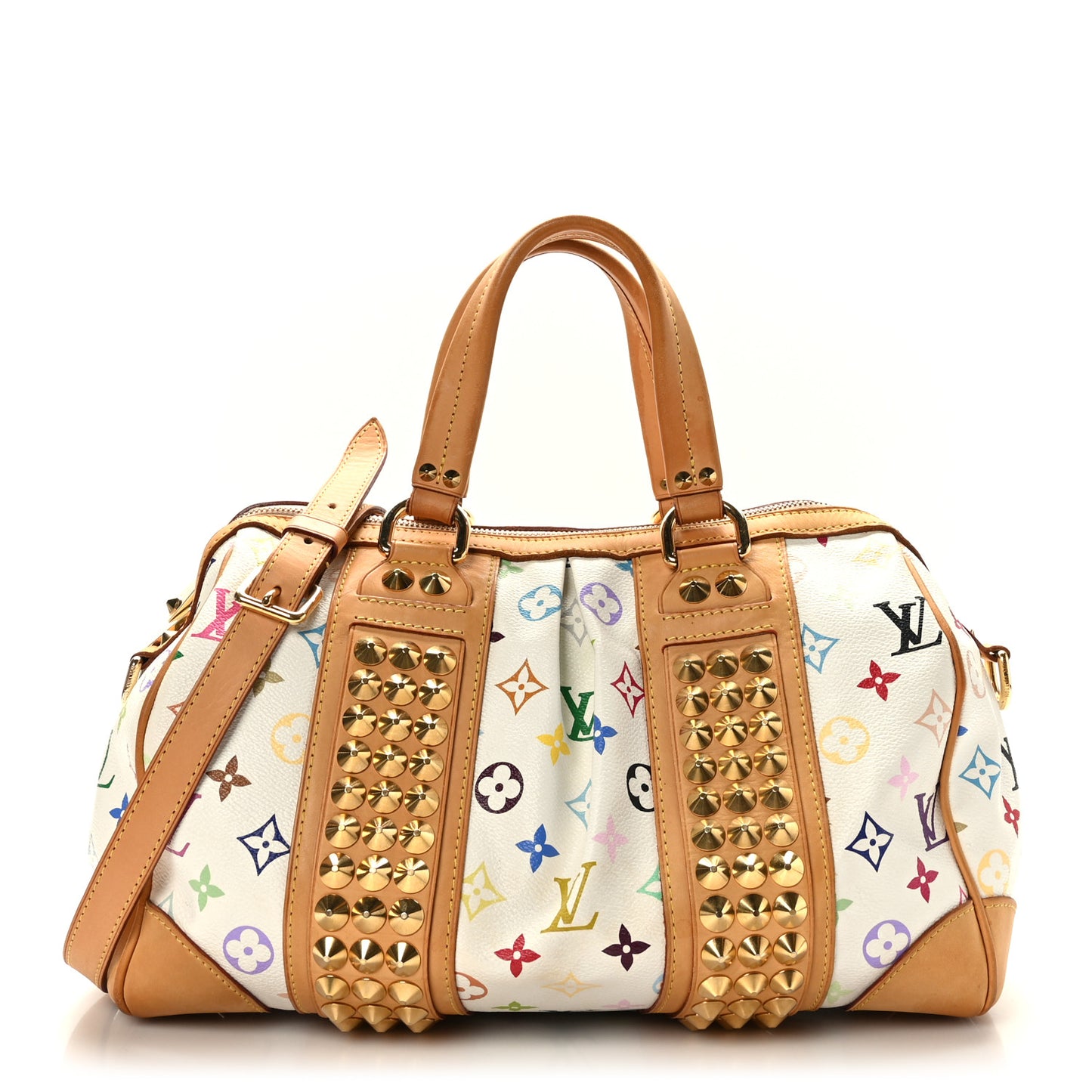 Monogram Multicolor Courtney MM White