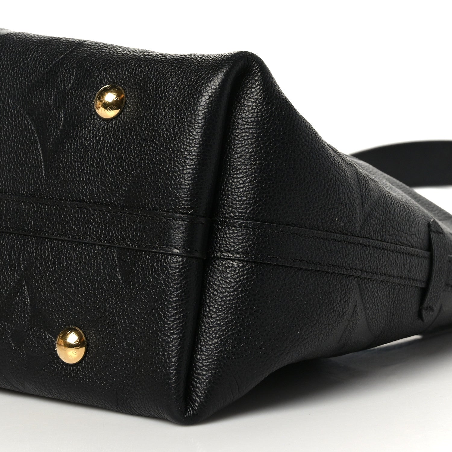 Louis Vuitton Empreinte Monogram Giant CarryAll MM Black 9 of 9