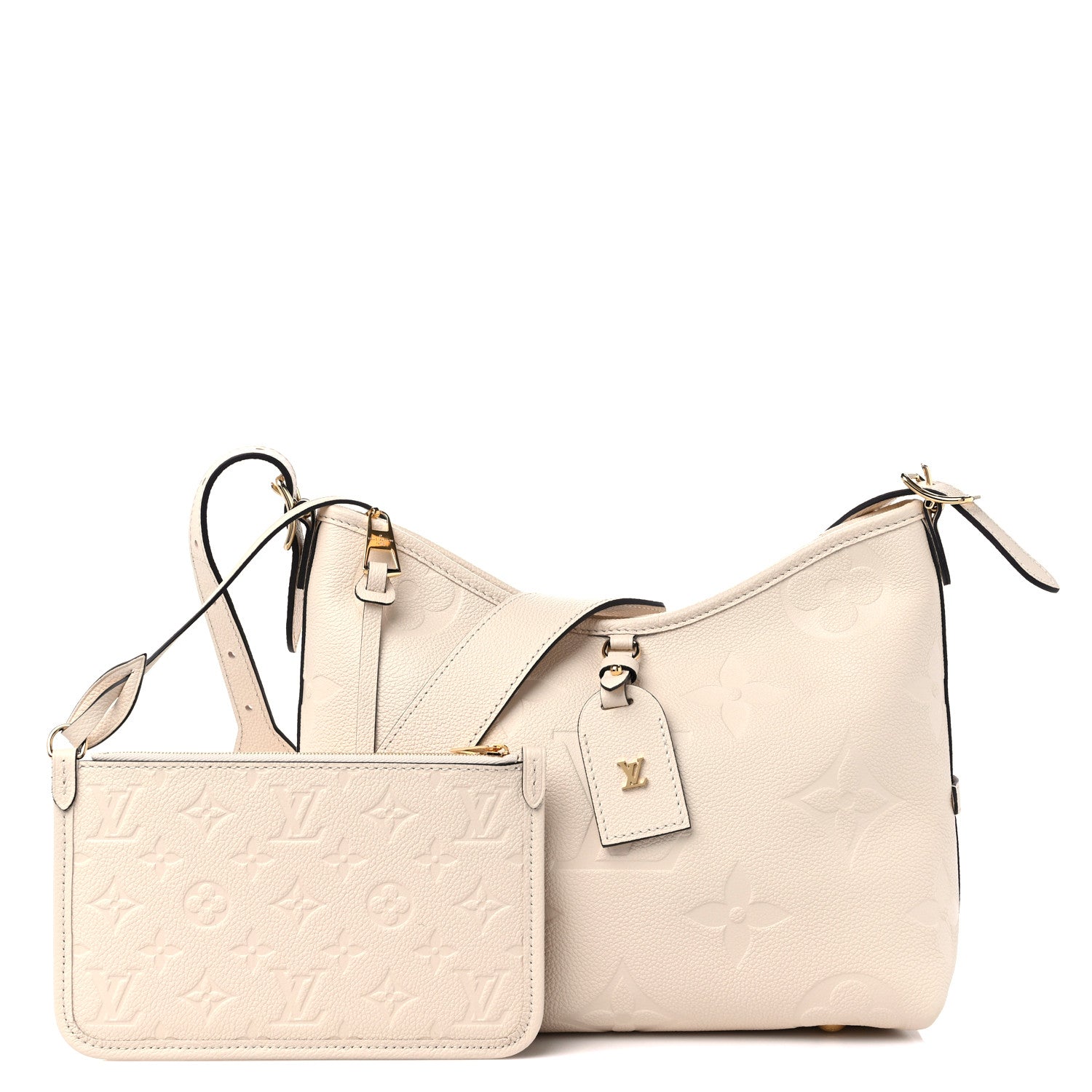 Louis Vuitton Empreinte Carryall PM Cream 1 of 9