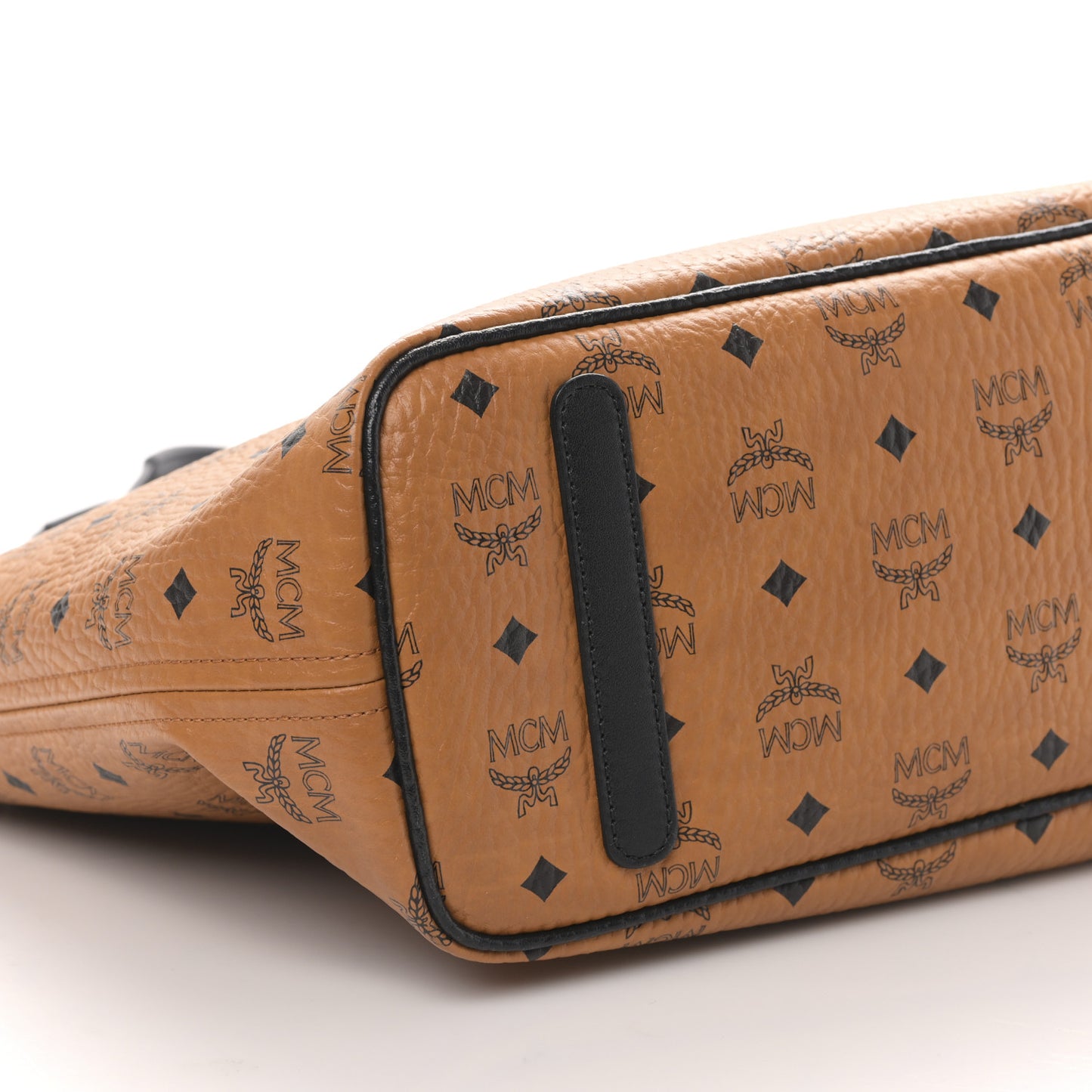 Visetos Medium Project Reversible Shopper Tote Cognac