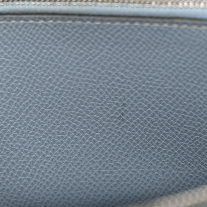 Hermes Epsom Azap Wallet Bleu Lin 8 of 14