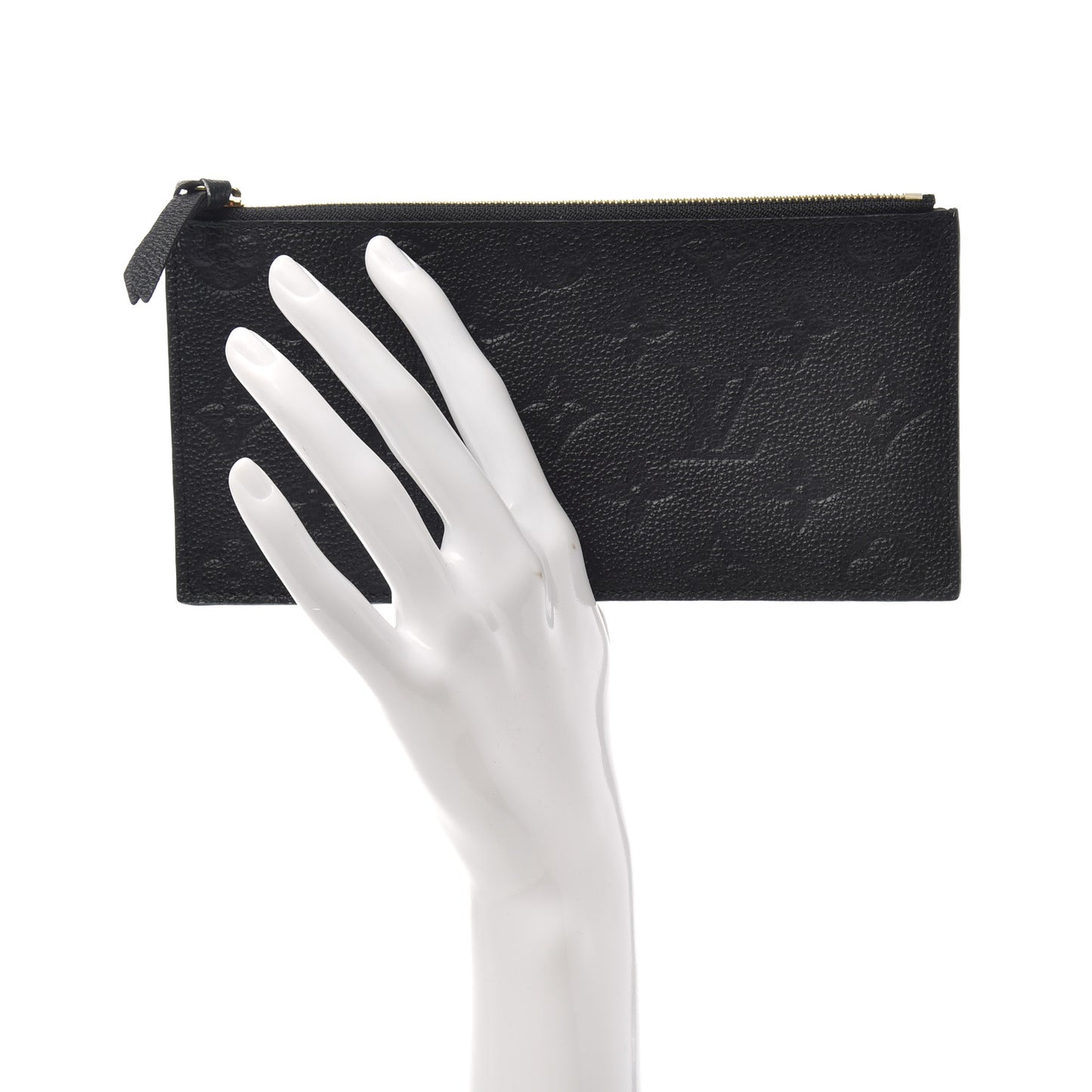 Empreinte Felicie Chain Wallet Zippered Insert Black