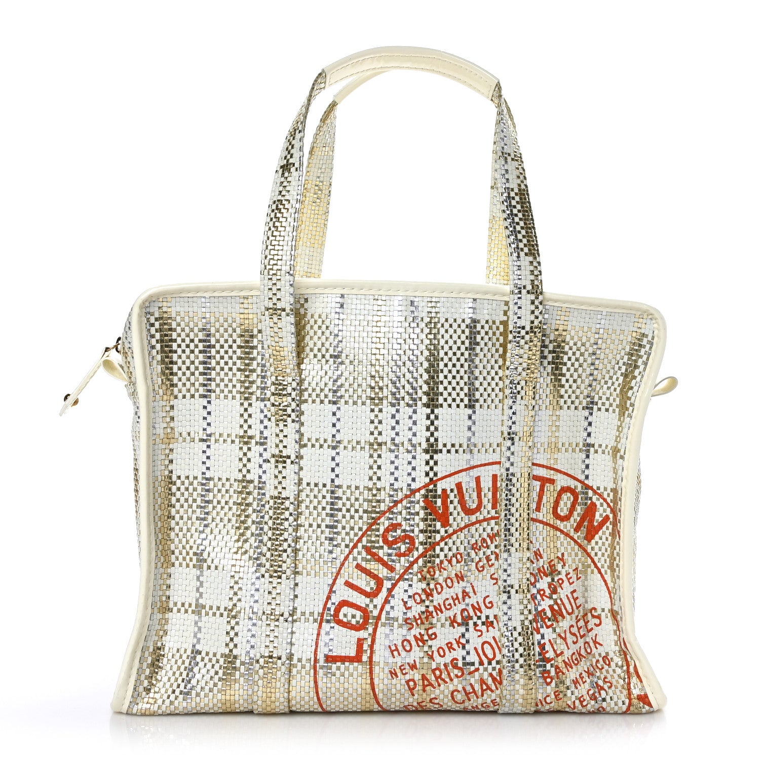 Louis Vuitton Braided Street Shopper PM Gold 1 of 8