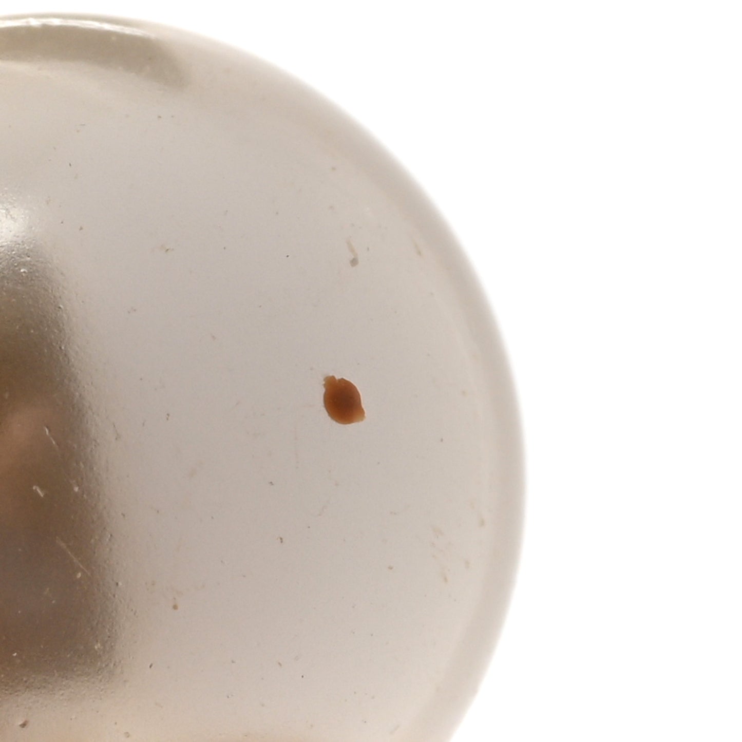 Pearl Crystal Short Necklace Gold