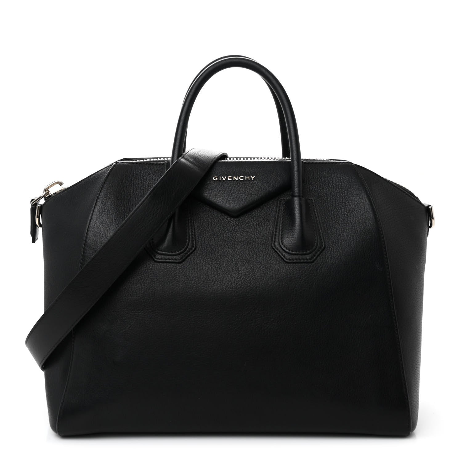Givenchy Sugar Goatskin Medium Antigona Black 1 of 10
