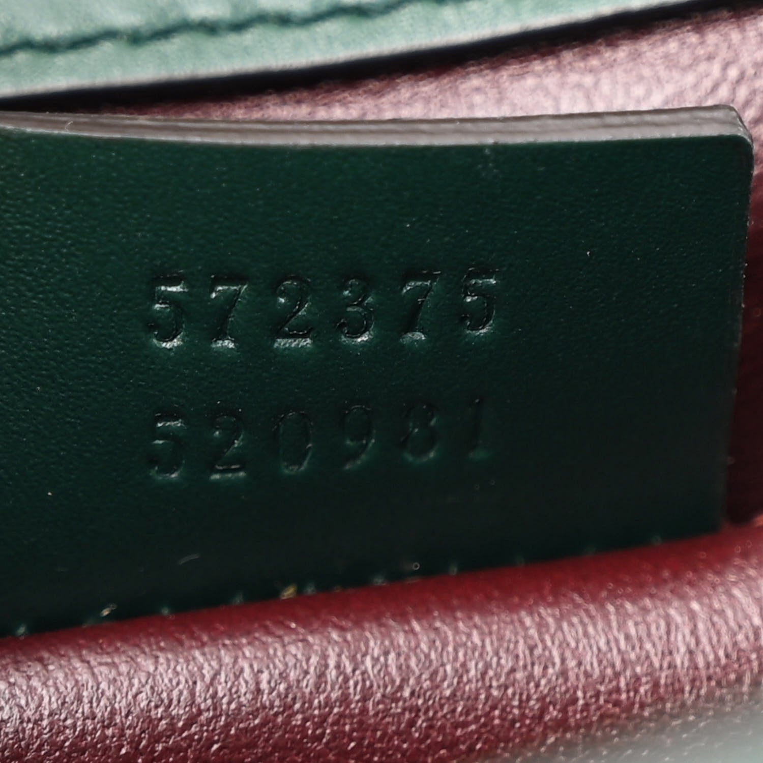 Gucci Smooth Calfskin Small Zumi Top Handle Shoulder Bag Vintage Green 7 of 12