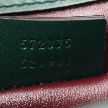 Gucci Smooth Calfskin Small Zumi Top Handle Shoulder Bag Vintage Green 7 of 12