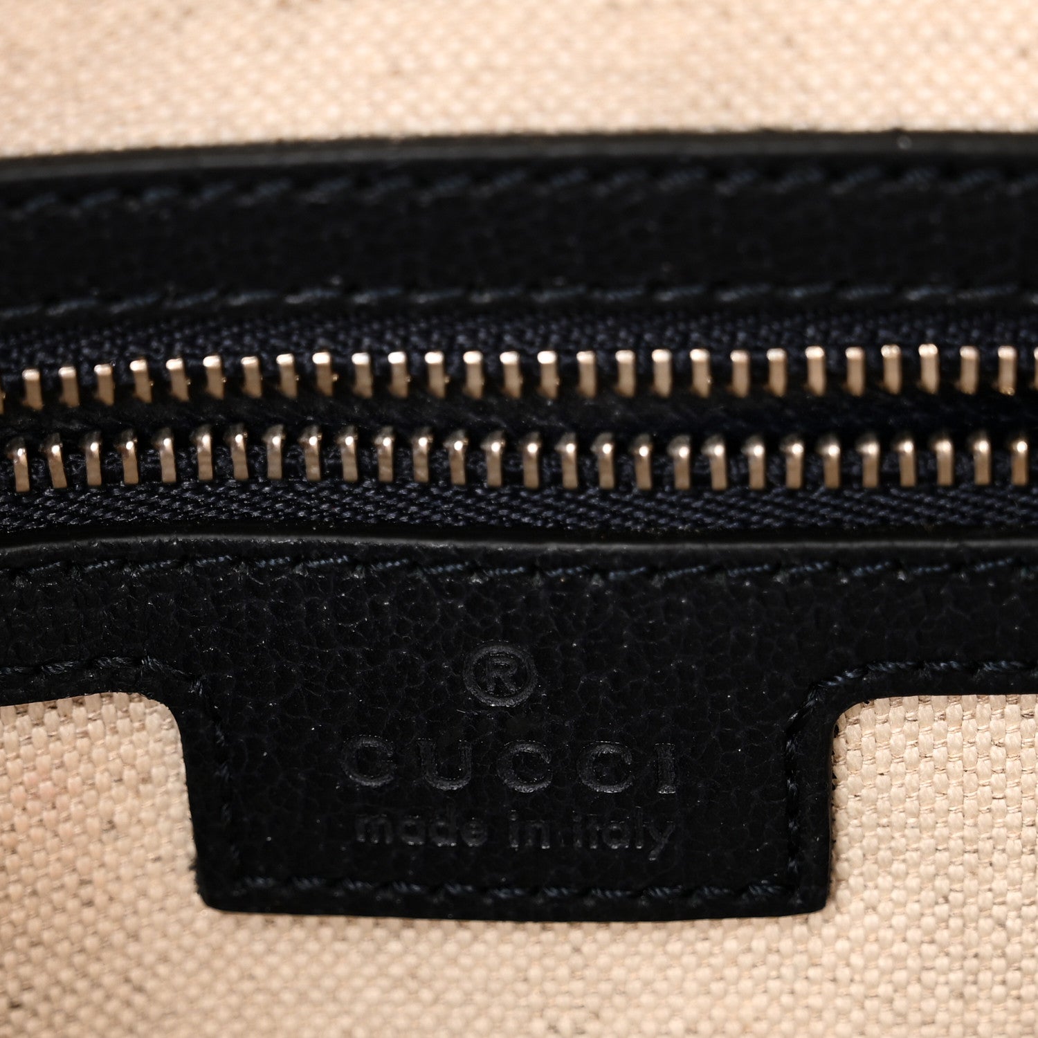 Gucci GG Supreme Monogram Web Medium Ophidia Top Handle Bag Beige Blue 6 of 11