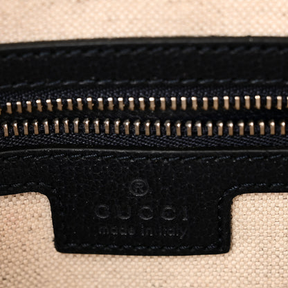 Gucci GG Supreme Monogram Web Medium Ophidia Top Handle Bag Beige Blue 6 of 11