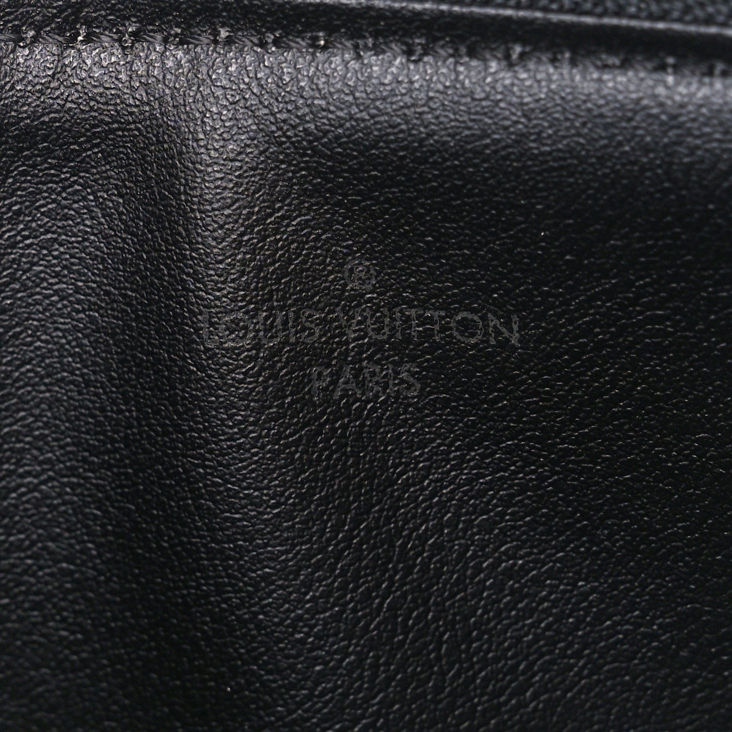 Monogram Animal Print Pochette Felicie Chain Wallet