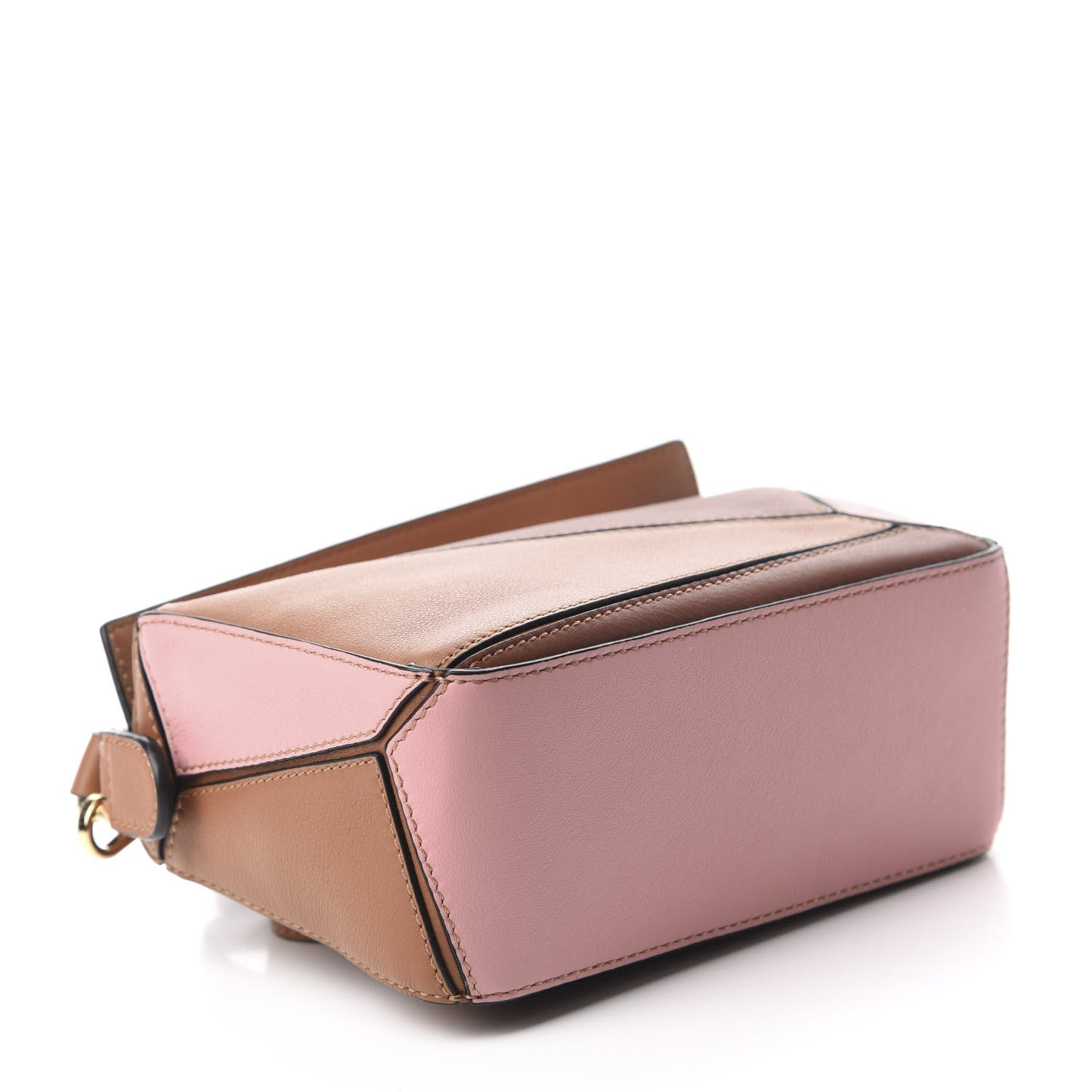 Calfskin Mini Puzzle Bag Tan