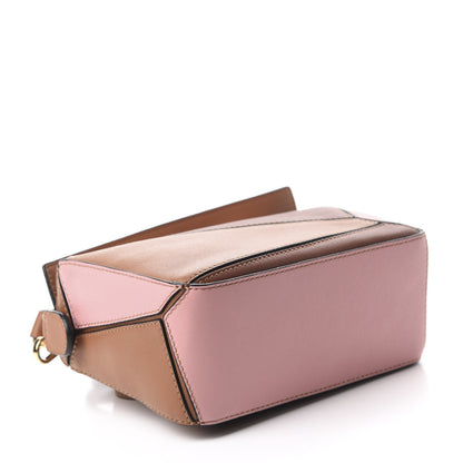 Loewe Calfskin Mini Puzzle Bag Tan 4 of 10