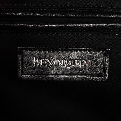 Saint Laurent Textured Patent Easy Y Medium Sac Black 7 of 8