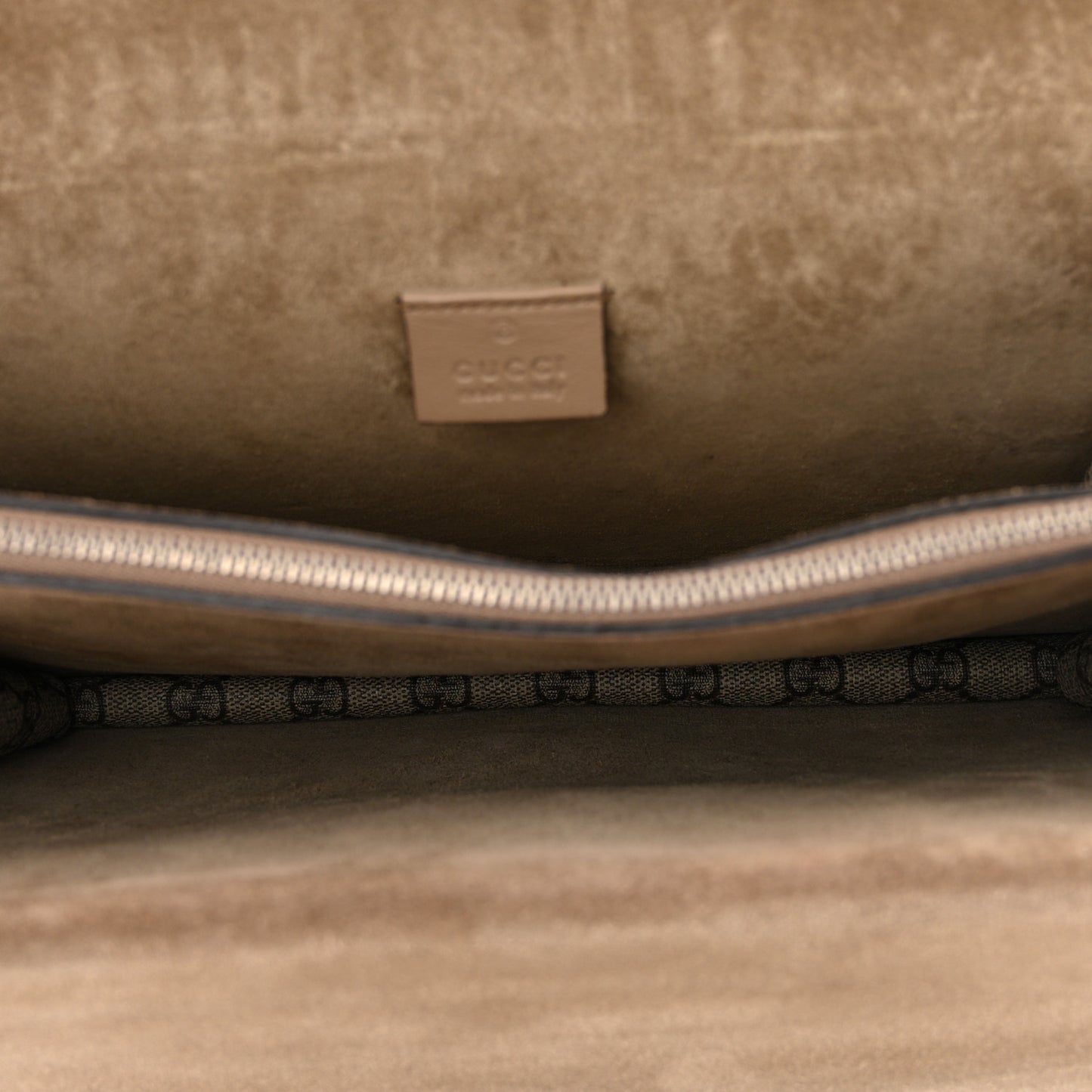 GG Supreme Monogram Shooting Star Embroidered Medium Dionysus Shoulder Bag Beige