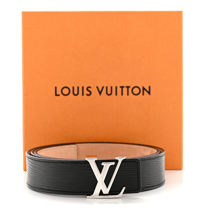 Louis Vuitton Epi 30mm LV Initiales Belt 85 34 Black 6 of 6