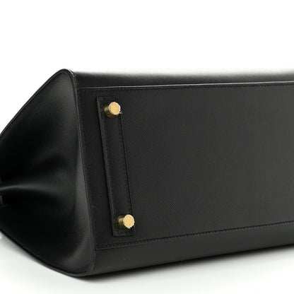 Hermes Madame Calfskin Birkin Sellier 30 Black 8 of 11