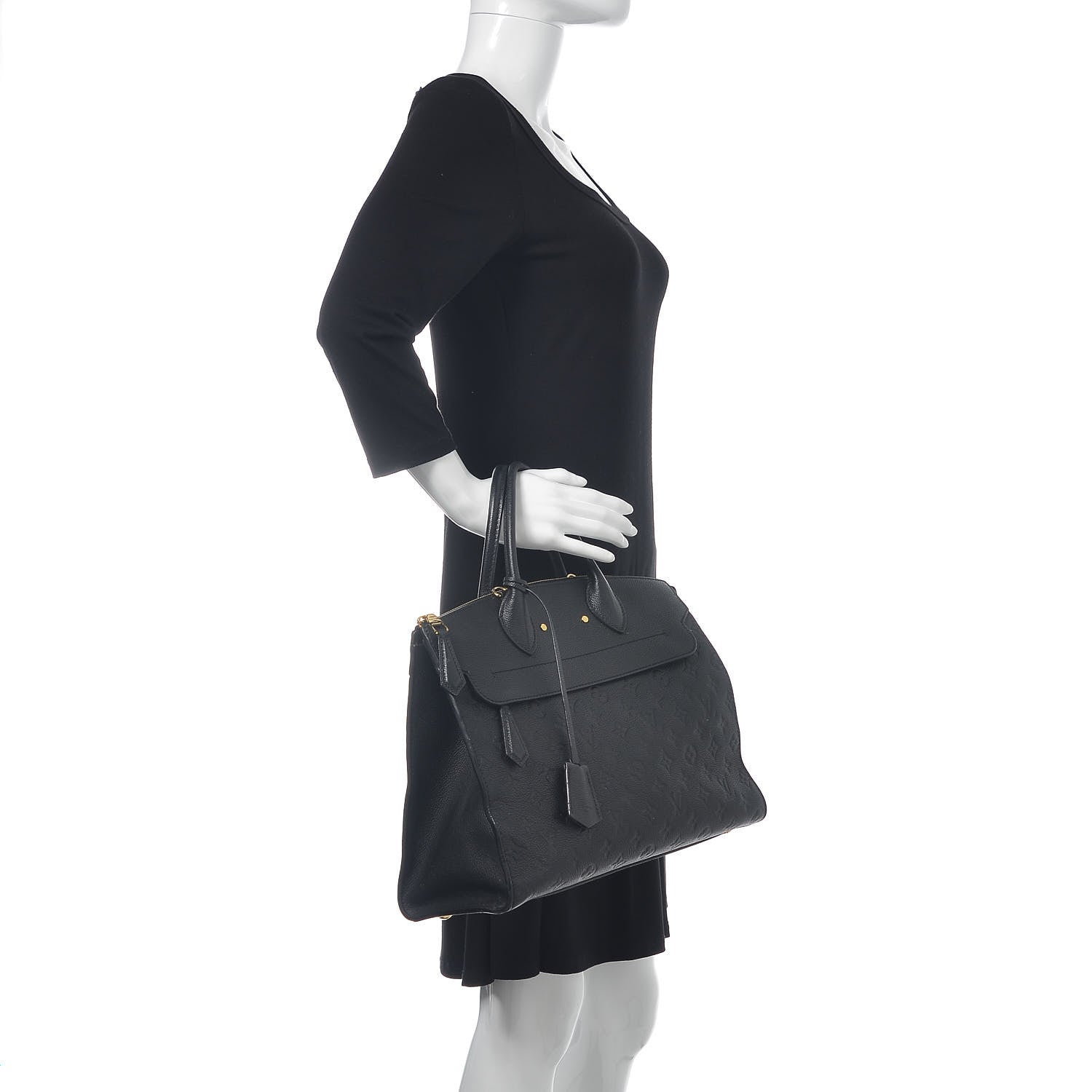 Louis Vuitton Empreinte Pont Neuf GM Black 2 of 17