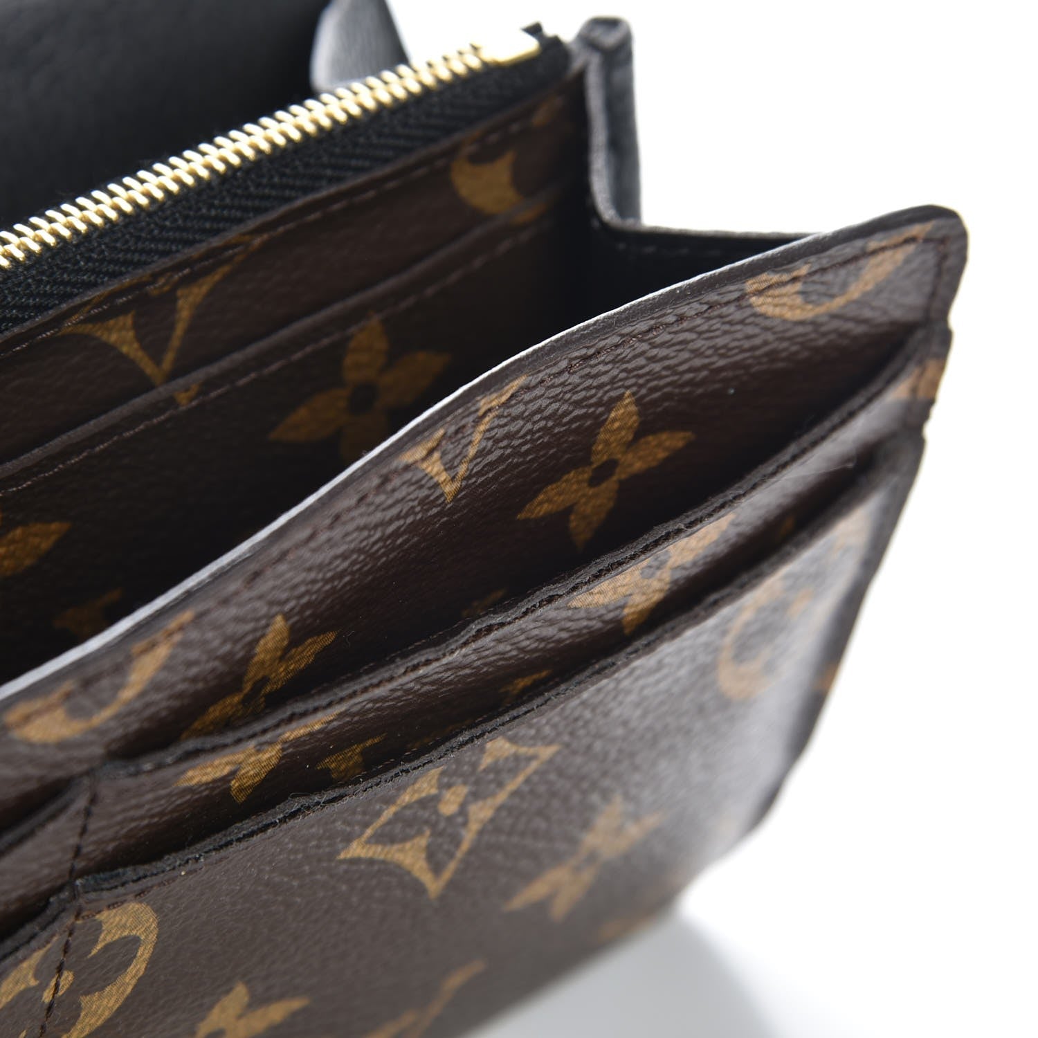 Louis Vuitton Monogram Pallas Wallet Black 8 of 9