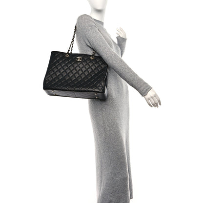 Chanel Caviar Quilted Large Shopping Tote Black 2 of 10