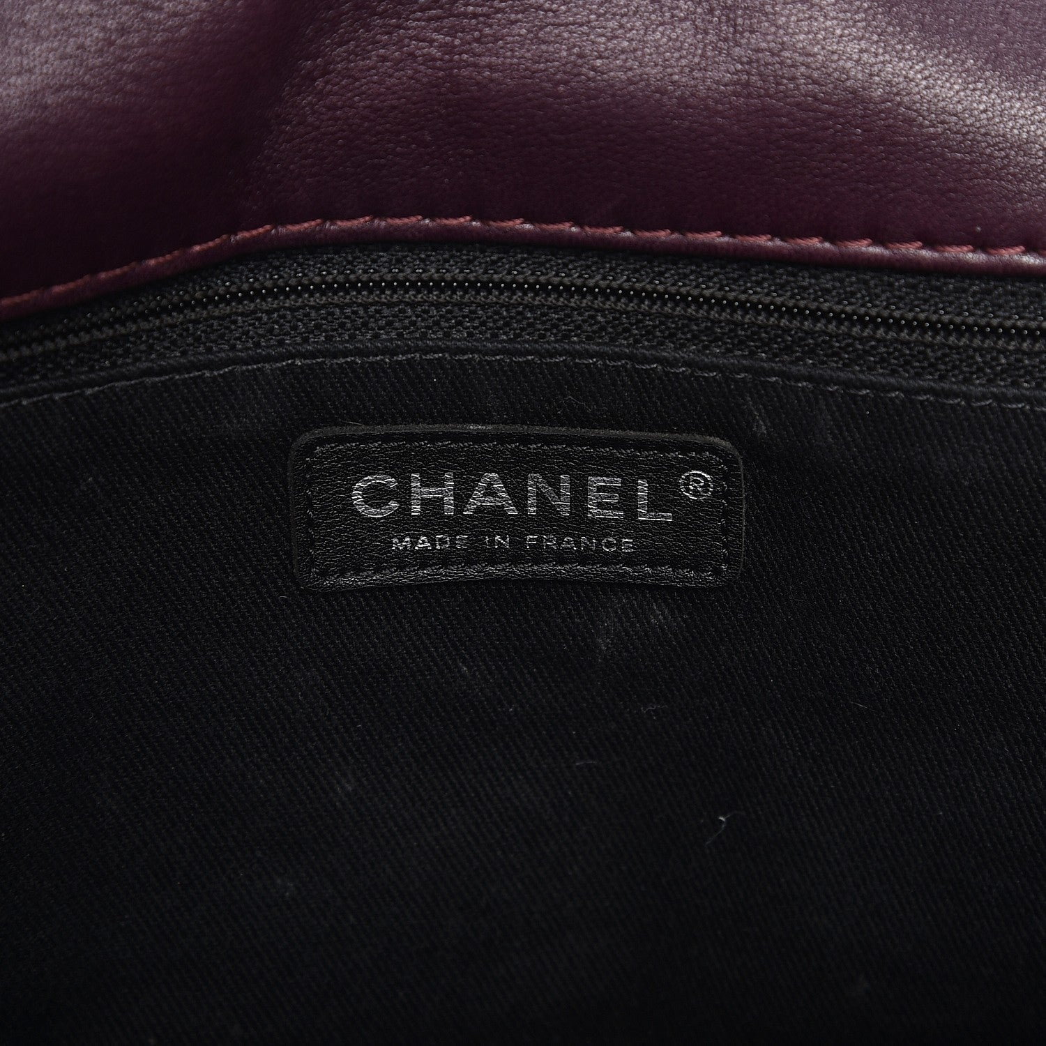 Chanel Lambskin Quilted Large Soft Touch Flap Burgundy 6 of 17