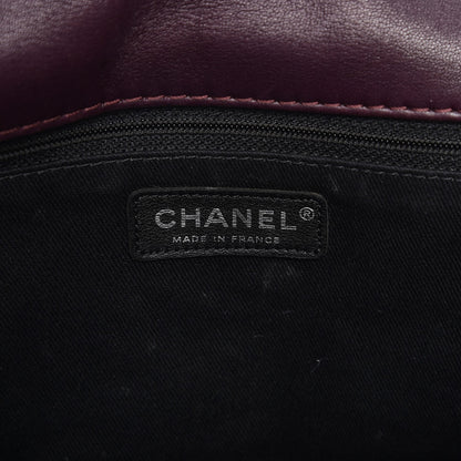 Chanel Lambskin Quilted Large Soft Touch Flap Burgundy 6 of 17