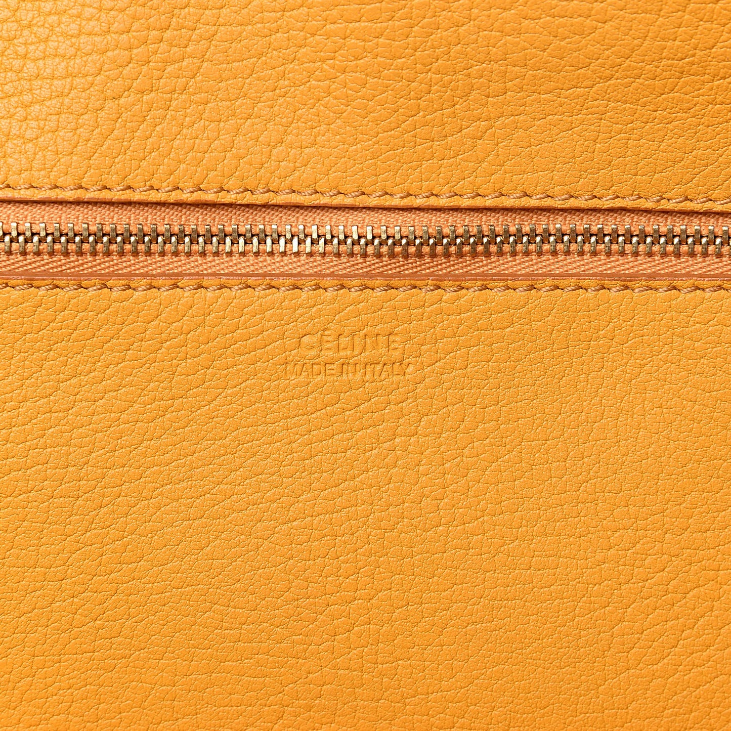 Crisped Calfskin Small Tie Knot Tote Saffron