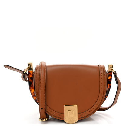 Fendi Vitello King Plexiglass Moonlight Shoulder Bag Cuoio 1 of 10